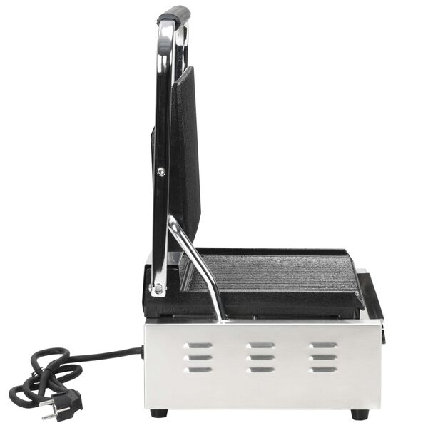 vidaXL Τοστιέρα Ραβδωτή Panini 2200 W 43 x 30,5 x 20 εκ.