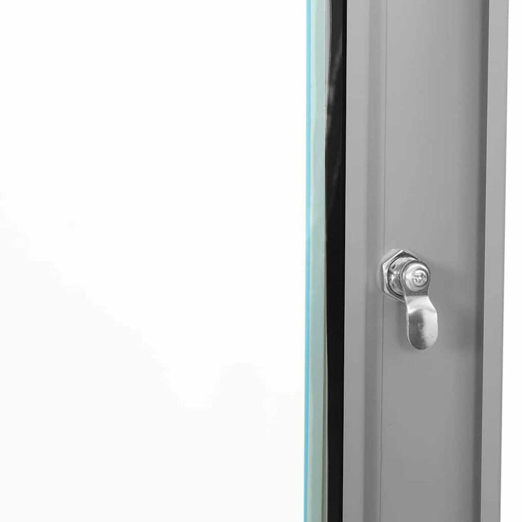 vidaXL Ντουλάπα δικτύου με αποθήκευση Γκρι 53 x 45 x 21 εκ Ατσάλι