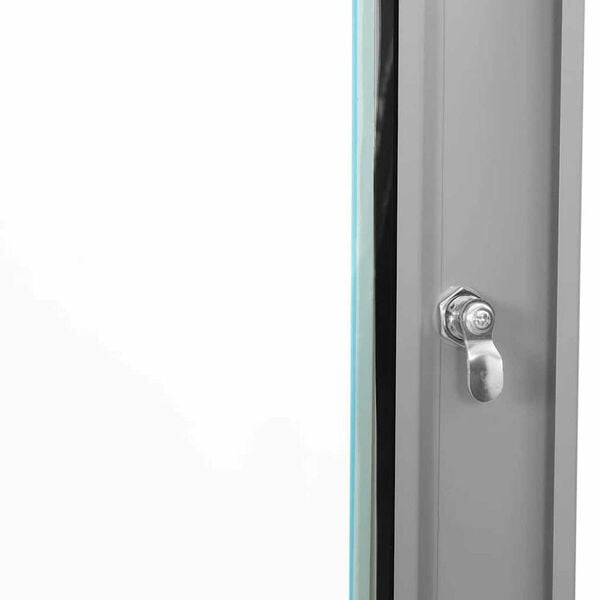 vidaXL Ντουλάπα δικτύου με αποθήκευση Γκρι 53 x 45 x 21 εκ Ατσάλι