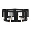 vidaXL &Pi;ύ&lambda;&eta; &Sigma;&kappa;ύ&lambda;&omicron;&upsilon; &mu;&epsilon; &Sigma;&tau;&eta;&rho;ί&gamma;&mu;&alpha;&tau;&alpha; 8 pcs &Mu;&alpha;ύ&rho;&eta; &Delta;&rho;&upsilon;&sigmaf; 60 x 60 cm