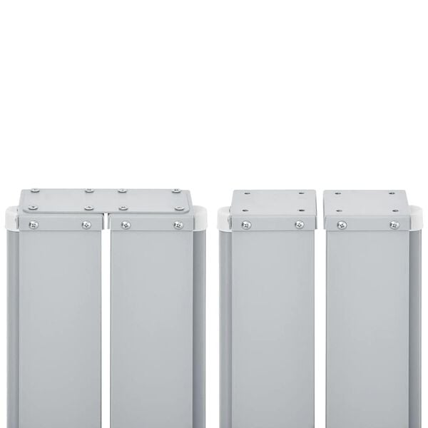 vidaXL Σκίαστρο Πλαϊνό Συρόμενο Κόκκινο 170 x 600 εκ.