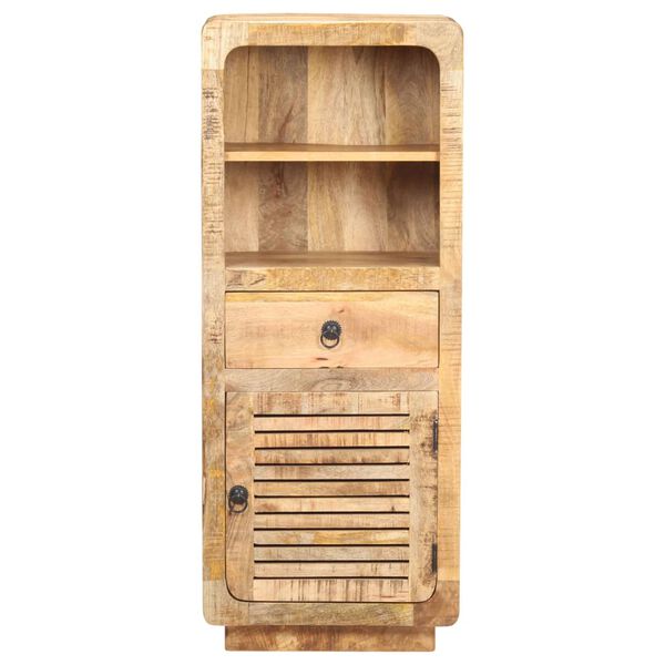vidaXL Ντουλάπι με Συρτάρι/Ράφια 45x32x110 εκ. Ακατέργαστο Ξύλο Μάνγκο