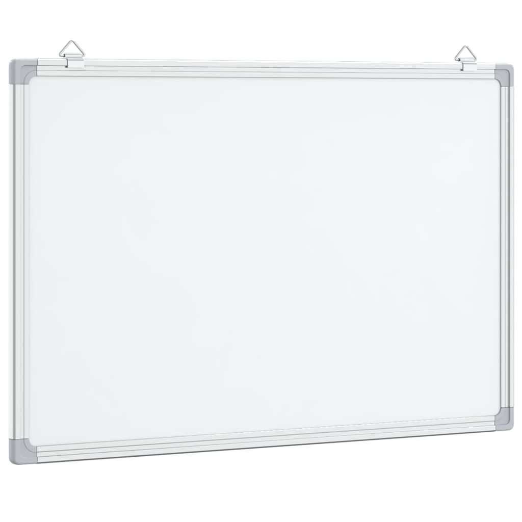 vidaXL Πίνακας Μαρκαδόρου Μαγνητικός Λευκός 40x30x1,7 εκ. Αλουμινίου