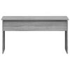 vidaXL Τραπεζάκι Σαλονιού Γκρι Sonoma 102x50,5x52,5 εκ. Επεξ. Ξύλο