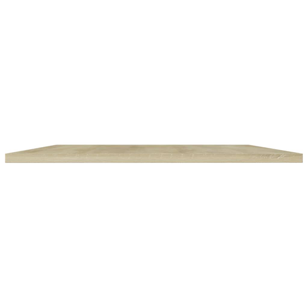vidaXL Ράφια Βιβλιοθήκης 4 τεμ. Sonoma Δρυς 100x40x1,5 εκ. Μοριοσανίδα