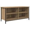 vidaXL &Nu;&tau;&omicron;&upsilon;&lambda;ά&pi;&iota; TV Artisan Oak 100 x 40 x 50 cm &Epsilon;&pi;&epsilon;&xi;&epsilon;&rho;&gamma;&alpha;&sigma;&mu;έ&nu;&omicron; &xi;ύ&lambda;&omicron;