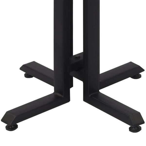 vidaXL Τραπέζι Bistro Στρογγυλό Ø55x76εκ. Μασίφ Ανακυκλωμένο Ξύλο Teak