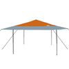 vidaXL Σκηνή Canopy Pop-up Πορτοκαλί 400 x 400 cm ύφασμα