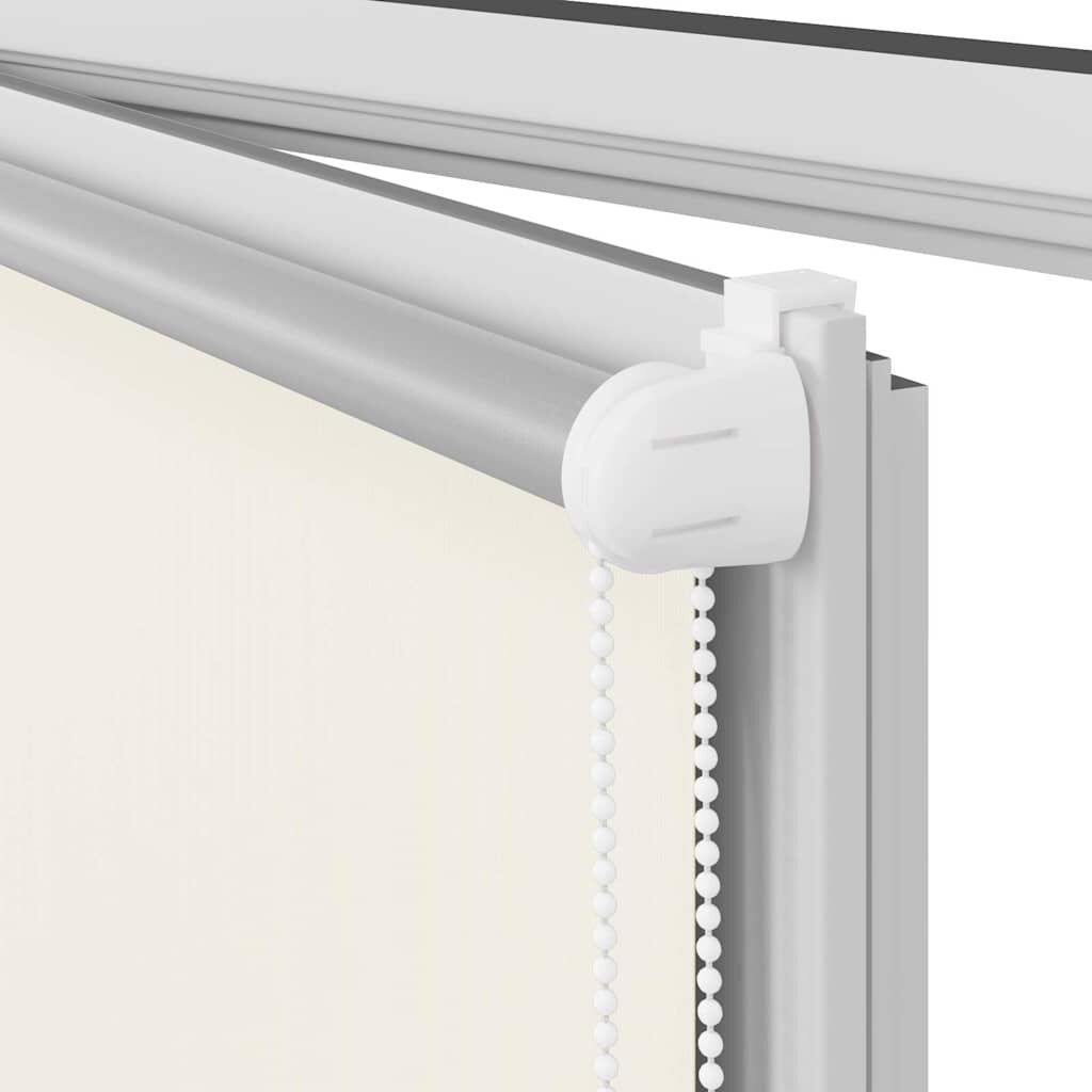 vidaXL Ρολέρ Μπλακάουτ Υπόλευκη 55x150 εκ. Πλάτος υφάσματος 50,7 εκ.