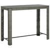 vidaXL &Tau;&rho;&alpha;&pi;έ&zeta;&iota; &Mu;&pi;&alpha;&rho; &Kappa;ή&pi;&omicron;&upsilon; &Gamma;&kappa;&rho;&iota; 140,5x60,5x110,5 &epsilon;&kappa;. &Sigma;&upsilon;&nu;&theta;&epsilon;&tau;&iota;&kappa;ό &Rho;&alpha;&tau;ά&nu;