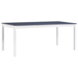 vidaXL &Tau;&rho;&alpha;&pi;&epsilon;&zeta;&alpha;&rho;ί&alpha; &Lambda;&epsilon;&upsilon;&kappa;ή / &Gamma;&kappa;&rho;&iota; 180 x 90 x 73 &epsilon;&kappa;. &alpha;&pi;ό &Xi;ύ&lambda;&omicron; &Pi;&epsilon;ύ&kappa;&omicron;&upsilon;