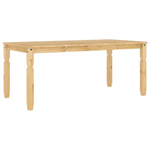 vidaXL Τραπεζαρία Corona 180 x 90 x 75 εκ. από Μασίφ Ξύλο Πεύκου