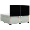 vidaXL &Kappa;&rho;&epsilon;&beta;ά&tau;&iota; Boxspring &mu;&epsilon; &Sigma;&tau;&rho;ώ&mu;&alpha; &Alpha;&nu;&omicron;&iota;&chi;&tau;ό &Gamma;&kappa;&rho;&iota; 200x200 &epsilon;&kappa;. &Beta;&epsilon;&lambda;&omicron;ύ&delta;&iota;&nu;&omicron;