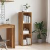vidaXL Βιβλιοθήκη Artisan Δρυς 36x30x114 εκ. Επεξεργασμένο Ξύλο