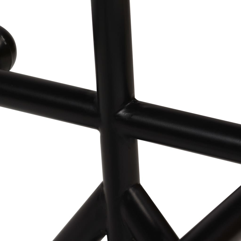 vidaXL Τραπέζι Μπαρ Πολύχρωμο 60x60x107 εκ. Μασίφ Ανακυκλωμένο Ξύλο