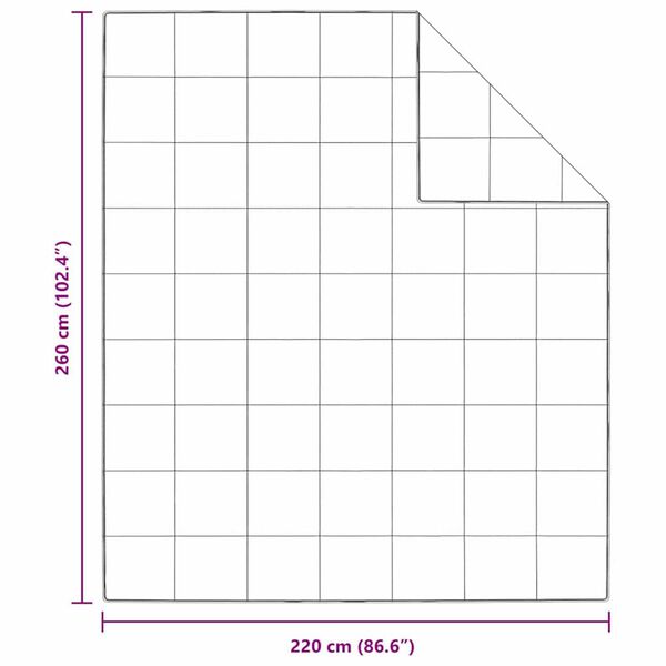 vidaXL Πάπλωμα με μαξιλάρι 3 pcs Λευκό Πούπουλο