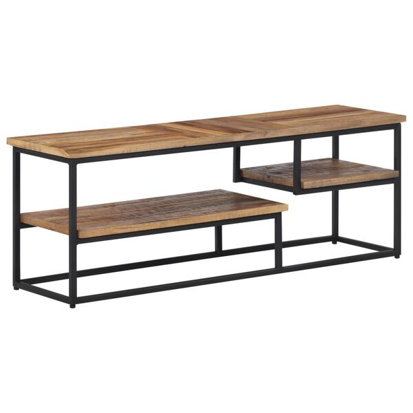 vidaXL Έπιπλο Τηλεόρασης 110 x 30 x 39 εκ. από Μασίφ Ανακυκλωμένο Teak