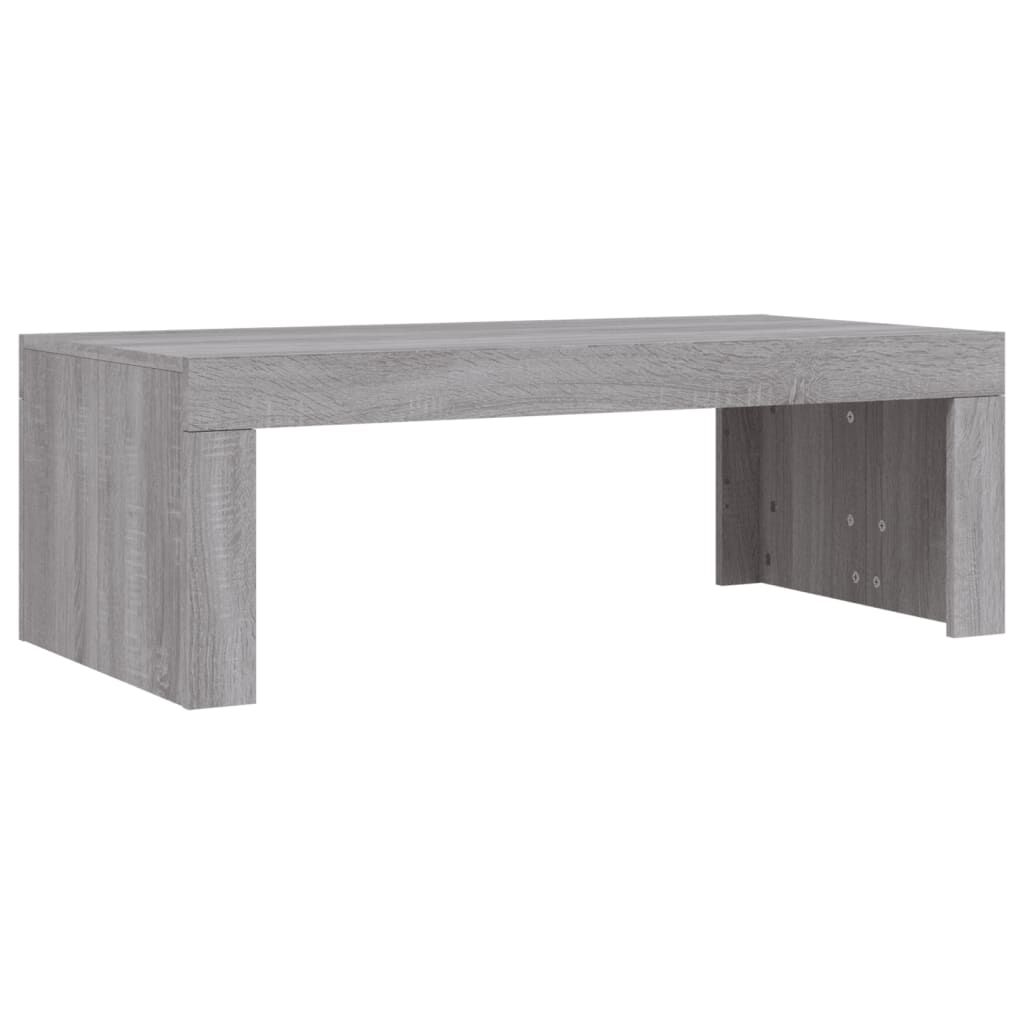 vidaXL Τραπεζάκι Σαλονιού Γκρι Sonoma 102x50x36 εκ. Επεξεργασμένο Ξύλο