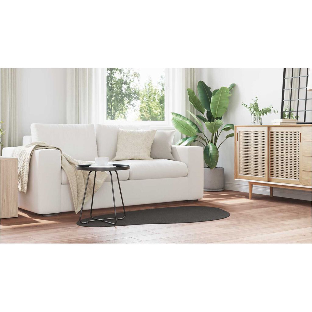 vidaXL Χαλί HUARTE Ανθρακί 80 x 150 cm Πολυεστέρας