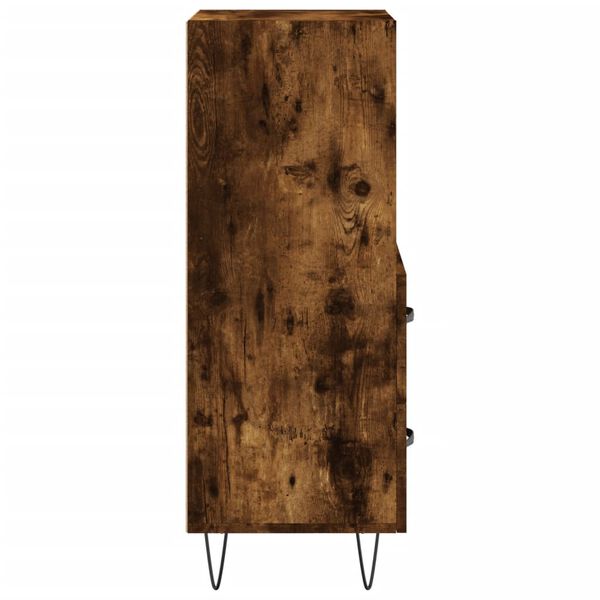vidaXL Ντουλάπι Καπνιστή Δρυς 34,5 x 34 x 90 εκ. Επεξεργασμένο Ξύλο