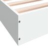 vidaXL Πλαίσιο κρεβατιού χωρίς στρώμα 160x200 εκ. Επεξεργασμένο Ξύλο