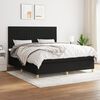 vidaXL &Kappa;&rho;&epsilon;&beta;ά&tau;&iota; Boxspring &mu;&epsilon; &Sigma;&tau;&rho;ώ&mu;&alpha; &Mu;&alpha;ύ&rho;&omicron; 160x200 &epsilon;&kappa;. &Upsilon;&phi;&alpha;&sigma;&mu;ά&tau;&iota;&nu;&omicron;