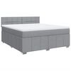 vidaXL &Kappa;&rho;&epsilon;&beta;ά&tau;&iota; Boxspring &mu;&epsilon; &Sigma;&tau;&rho;ώ&mu;&alpha; &Alpha;&nu;&omicron;&iota;&chi;&tau;ό &Gamma;&kappa;&rho;&iota; 180x200 &epsilon;&kappa;. &Upsilon;&phi;&alpha;&sigma;&mu;ά&tau;&iota;&nu;&omicron;