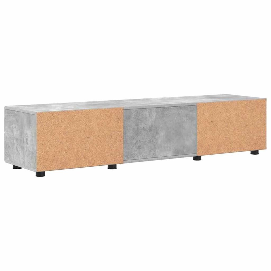 vidaXL Ντουλάπι TV με συρτάρι Γυαλιστερό λευκό 150 x 39 x 30 εκ