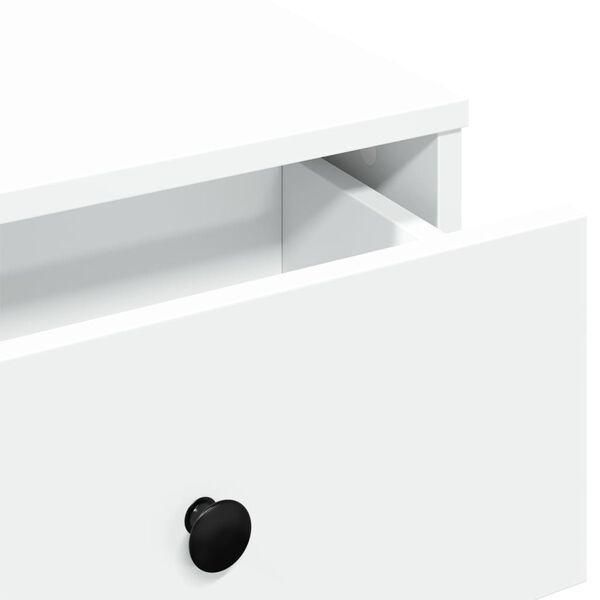 vidaXL Τραπεζάκι Σαλονιού Λευκό 60x45x31 εκ. Επεξεργασμένο Ξύλο