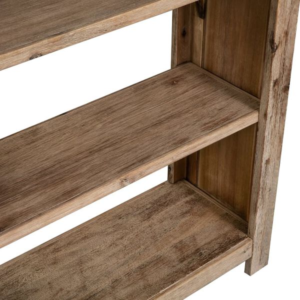 vidaXL Βιβλιοθήκη με 5 Επίπεδα 80x30x180 εκ. Μασίφ Ξύλο Ακακίας