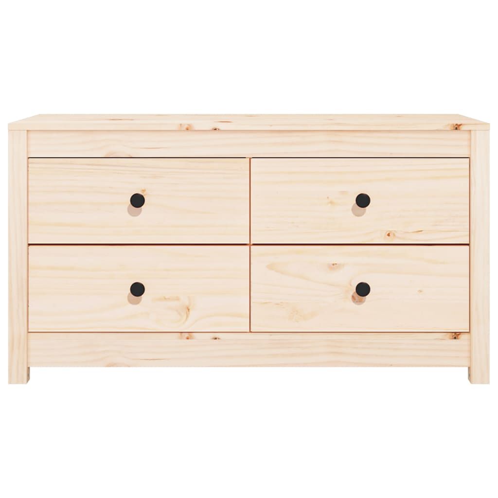 vidaXL Βοηθητικό Ντουλάπι 100x40x54 εκ. από Μασίφ Ξύλο Πεύκου