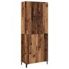 vidaXL Highboard 2 pcs Παλαιό ξύλο Επεξεργασμένο ξύλο