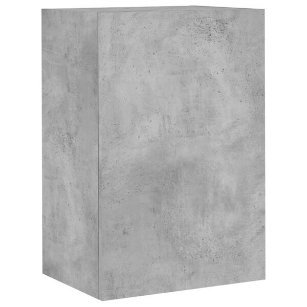 vidaXL Έπιπλο Τοίχου Τηλεόρασης Γκρι Σκυρ. 40,5x30x60 εκ. Επεξ. Ξύλο
