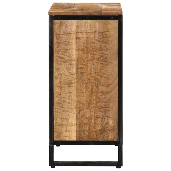 vidaXL Ραφιέρα Κρασιών για 9 Μπουκάλια 55x33x70 εκ. Μασίφ Ξύλο Μάνγκο
