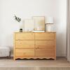 vidaXL Συρταριοθήκη Drammen Δρυς 111 x 43 x 73.5 εκ. Μασίφ ξύλο πεύκου