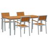 vidaXL &Sigma;έ&tau; &phi;&alpha;&gamma;&eta;&tau;&omicron;ύ &gamma;&iota;&alpha; &kappa;ή&pi;&omicron; 5 pcs &Gamma;&kappa;&rho;&iota; &Sigma;&tau;&epsilon;&rho;&epsilon;ό &Xi;ύ&lambda;&omicron; &Alpha;&kappa;&alpha;&kappa;ί&alpha;&sigmaf;