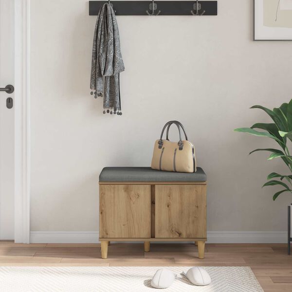 vidaXL &Pi;&alpha;&gamma;&kappa;ά&kappa;&iota; &Chi;&alpha;&lambda;&omega;&rho;ί&omicron;&upsilon; &mu;&epsilon; &mu;&alpha;&xi;&iota;&lambda;ά&rho;&iota; Artisan Oak 60 x 38 x 46 &epsilon;&kappa;