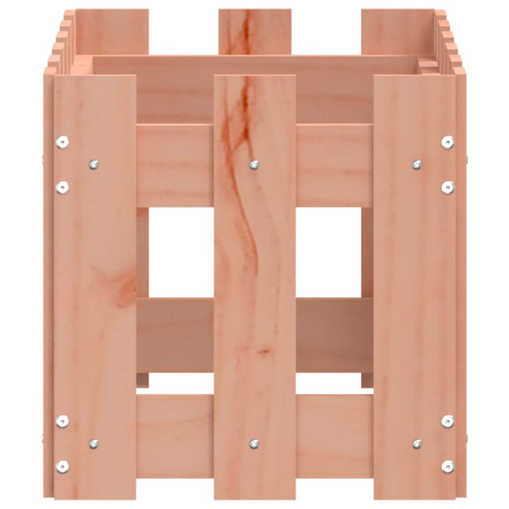 vidaXL Ζαρντινιέρα με Σχ. Φράχτη 60x30x30 εκ. Μασίφ Ξύλο Ψευδοτσούγκας