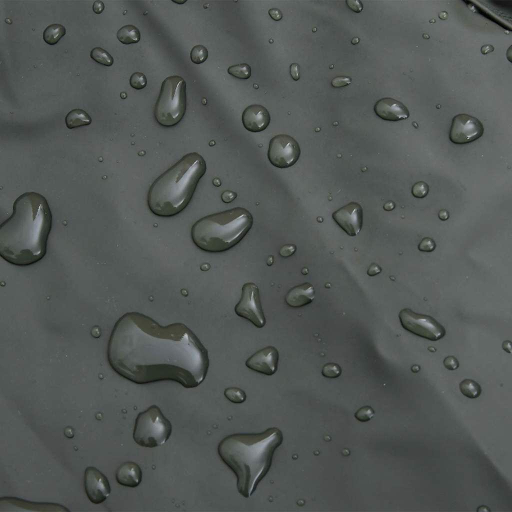 vidaXL Waist Waders με μπότες σκούρο πράσινο μέγεθος 41
