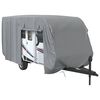 vidaXL Κάλυμμα τροχόσπιτου Γκρι 610x250x220 cm Μη υφασμένο ύφασμα
