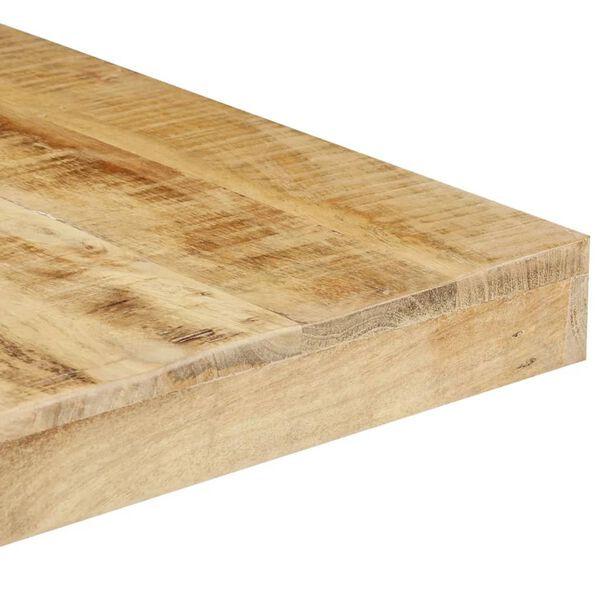 vidaXL Τραπεζαρία 180 x 90 x 76 εκ. από Ακατέργαστο Ξύλο Μάνγκο