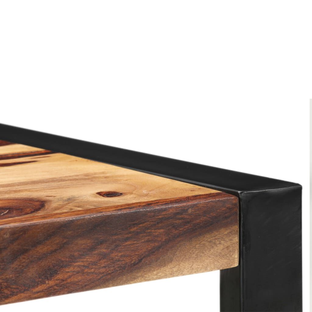 vidaXL Τραπέζι Μπαρ 60 x 60 x 110 εκ. από Μασίφ Ξύλο Sheesham