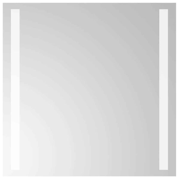 vidaXL Καθρέφτης Μπάνιου με LED 40x40 εκ.