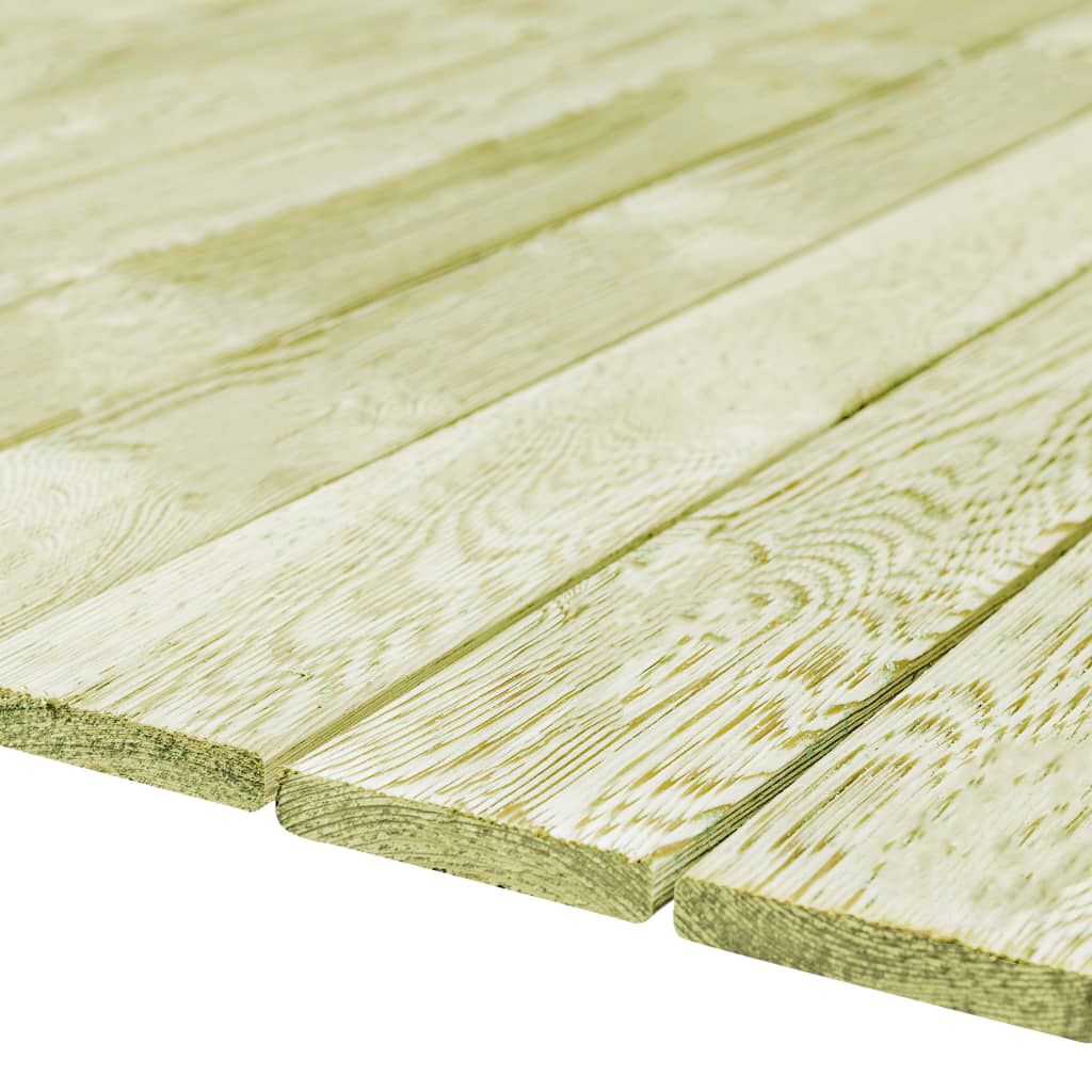 vidaXL Σανίδες Deck 24 τεμ. 2.88 μ² 1 μ. Εμποτισμένο Μασίφ Ξύλο Πεύκου