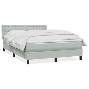 vidaXL &Kappa;&rho;&epsilon;&beta;ά&tau;&iota; Boxspring &mu;&epsilon; &Sigma;&tau;&rho;ώ&mu;&alpha; &Alpha;&nu;&omicron;&iota;&chi;&tau;ό &Gamma;&kappa;&rho;&iota; 160x210 &epsilon;&kappa;. &Beta;&epsilon;&lambda;&omicron;ύ&delta;&iota;&nu;&omicron;