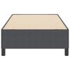 vidaXL Σκελετός Κρεβατιού Σκούρο γκρι 100 x 200 cm Βελούδο