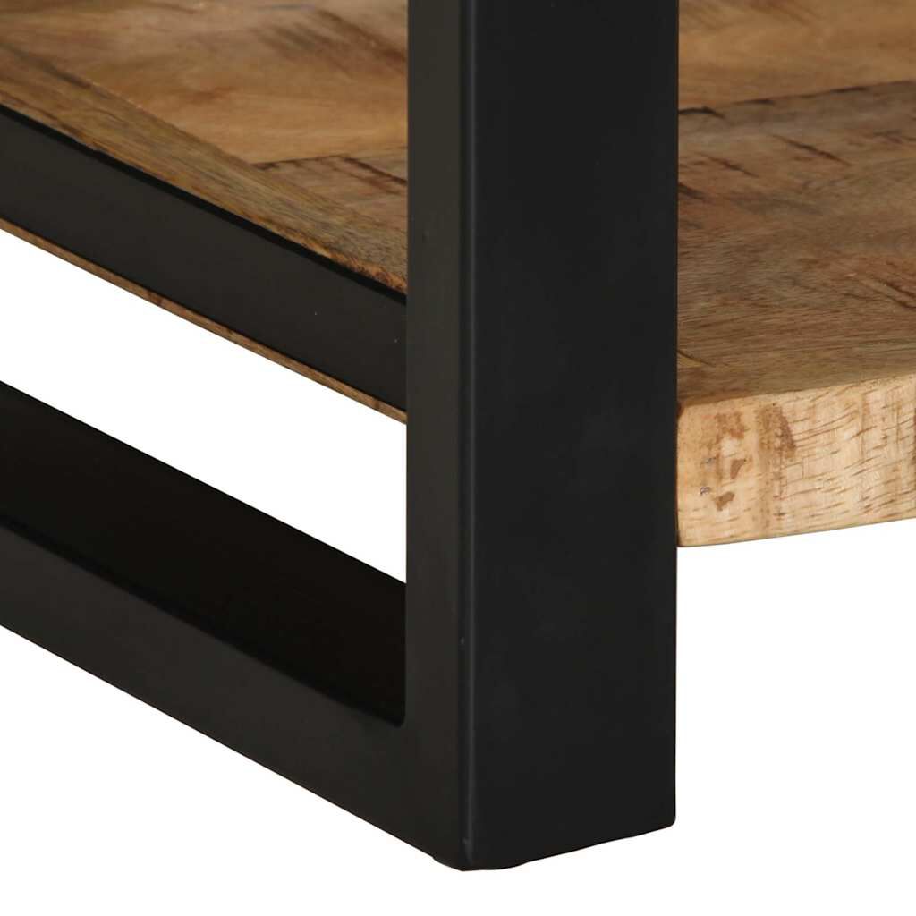 vidaXL Side Table 40x40x50 cm Στερεό ακατέργαστο ξύλο Mango