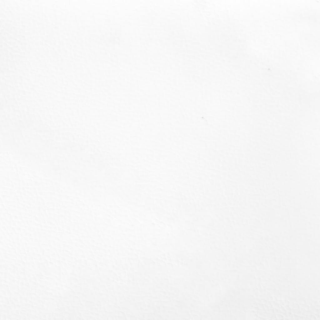vidaXL Στρώμα με Pocket Springs Λευκό 120x190x20 εκ. Συνθετικό Δέρμα