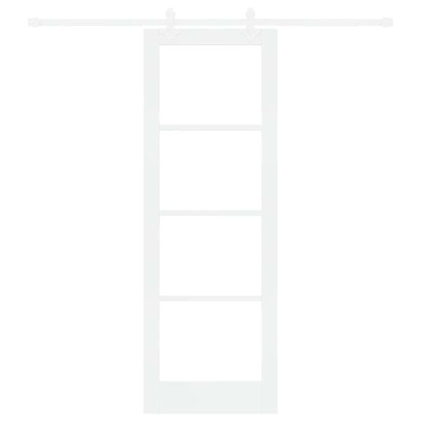 vidaXL &Sigma;&upsilon;&rho;ό&mu;&epsilon;&nu;&eta; &Pi;ό&rho;&tau;&alpha; &Lambda;&epsilon;&upsilon;&kappa;ό 73,5 x 211 &epsilon;&kappa; &Mu;&alpha;&sigma;ί&phi; &xi;ύ&lambda;&omicron; &pi;&epsilon;ύ&kappa;&omicron;&upsilon; &kappa;&alpha;&iota; &gamma;&upsilon;&alpha;&lambda;ί