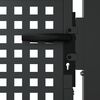 vidaXL Πόρτα Κήπου Ανθρακί 105x125 εκ. Ατσάλι
